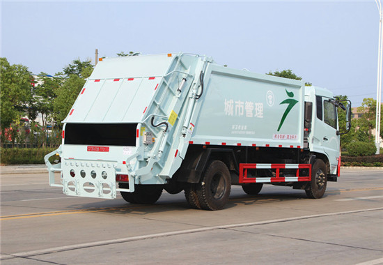 東風天錦壓縮式垃圾車︱12噸壓縮式垃圾車圖片